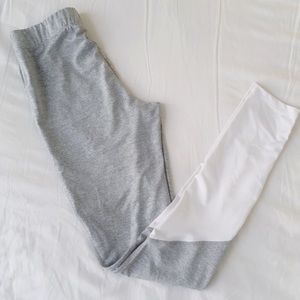 White & Grey leggings